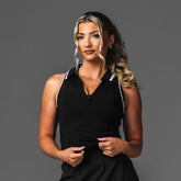Luxe Sleeveless Polo